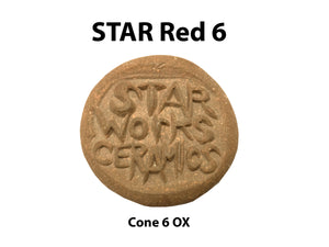 Star Red 6  _ Starworks Ceramics _ Cone 6 (50 lbs)