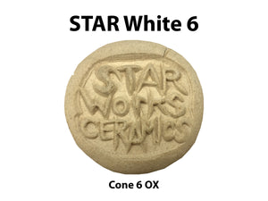 Star White 6 _ Starworks Ceramics _ Cone 6 (50 lbs)